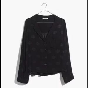 Madewell Floral Jacquard  Shirt